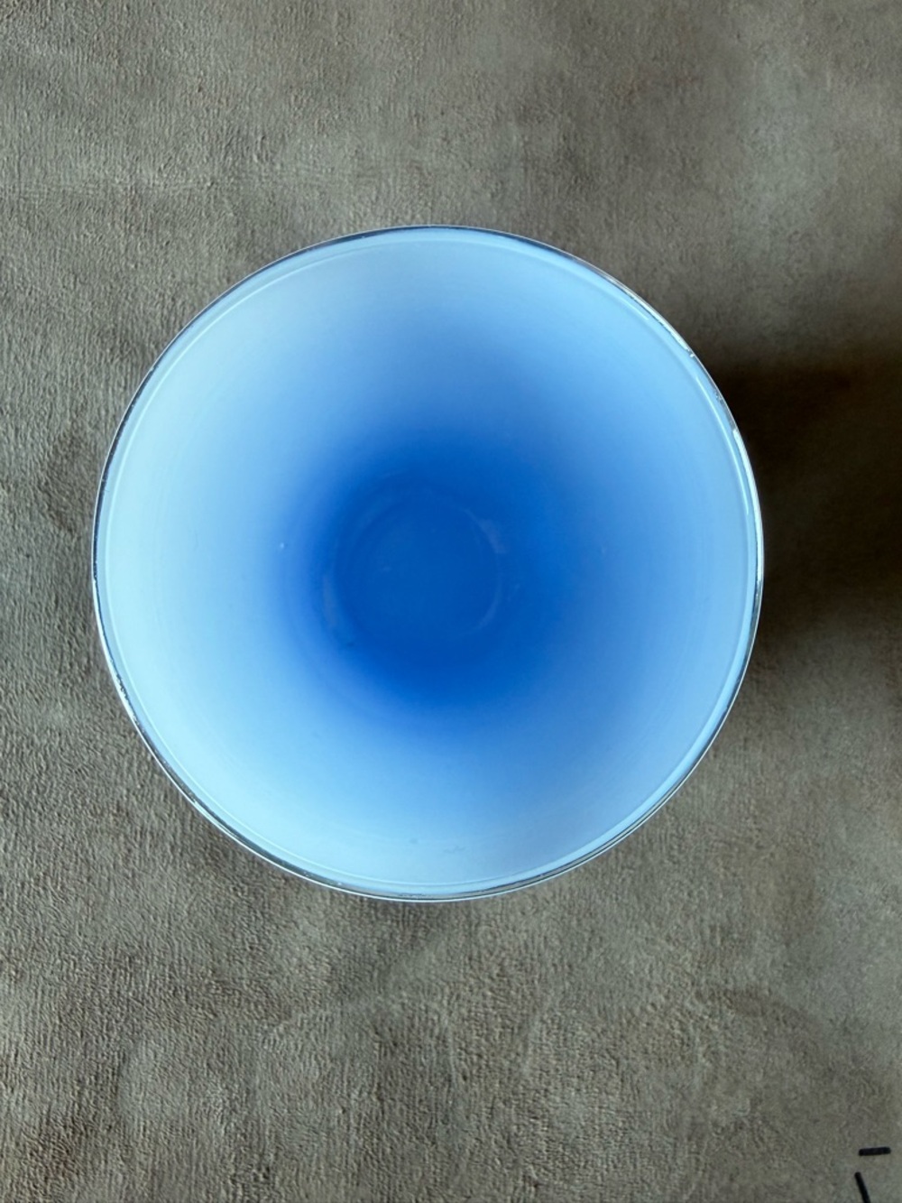 Light Blue Glassybaby Candle Holder - Picture 2 of 8